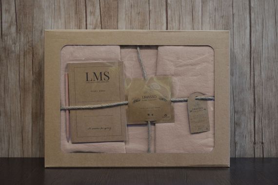 Постільна білизна Limasso Stonewashed Ranforce 200 х 220 см Pale Mavue | Зображення 2