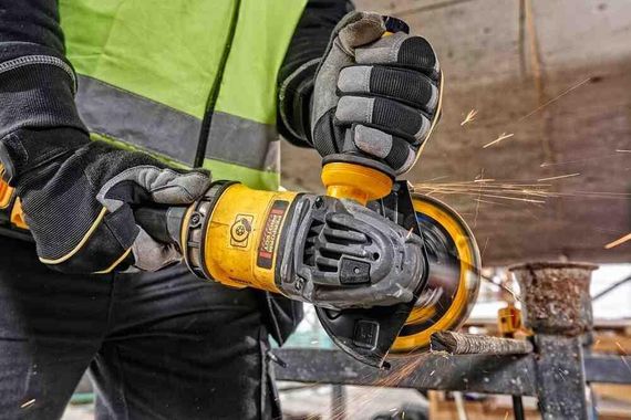 Шлифмашина угловая - болгарка аккумуляторная бесщёточная DeWALT DCG418SHDX2 | Зображення 5