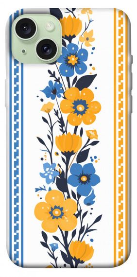 Чохол з картинкою Вишиванка 1 для Apple iPhone 15 Plus (6.7")