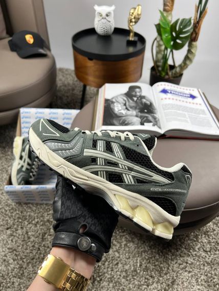 Чоловічі кросівки ASICS Gel-Kahana 14 Green Black весна / літо / осінь A3804 43 27.5 см | Зображення 4