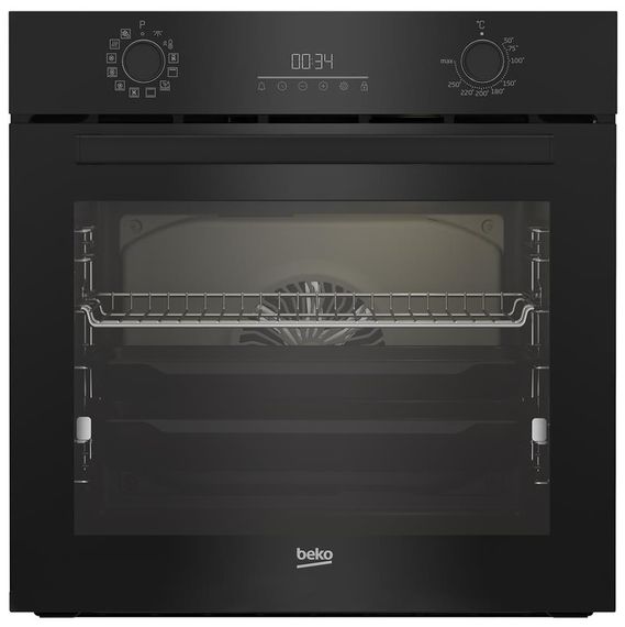 Духова шафа електрична Beko , 72л, A, дисплей, конвекція, чорний (BBIR17300BCS)