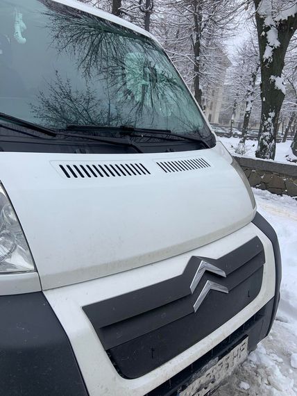 Зимняя решетка (2006-2014) Глянцевая для Citroen Jumper 2007-2024 и 2014-2024 гг | Зображення 4