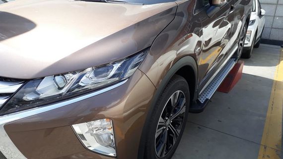 Бокові пороги X5-тип (2 шт., алюм.) для Mitsubishi Eclipse Cross | Зображення 1