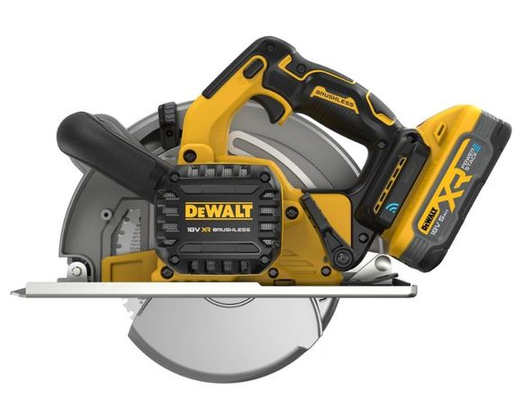 Пилка дискова по металу DeWALT акумуляторна з АКБ та ЗП DCS383H2 | Зображення 2