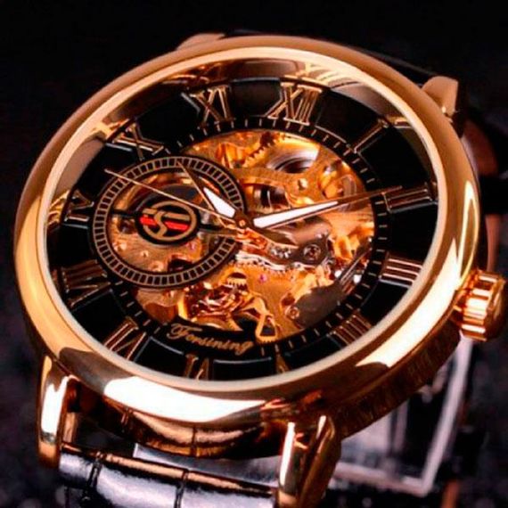 Forsining Чоловічий механічний годинник Forsining Rich