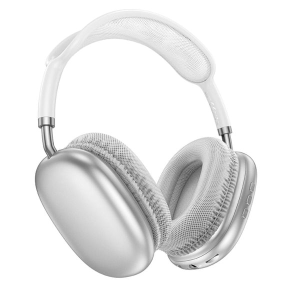 Бездротові навушники BOROFONE BO22 Plus Elegant BT headphones Silver