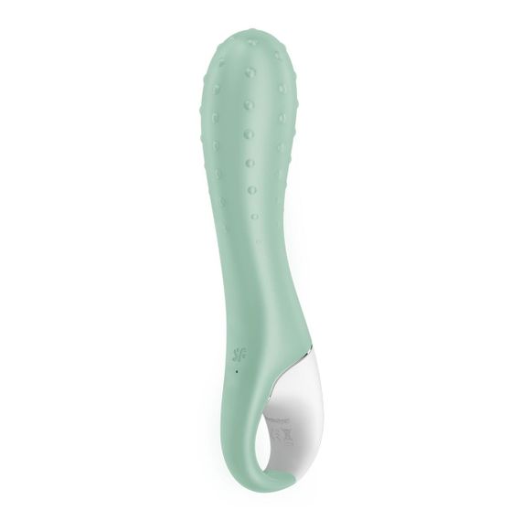 Вибратор точки G Satisfyer Air Pump Vibrator 3, надувается, 12 режимов вибрации Sex Aura | Зображення 3
