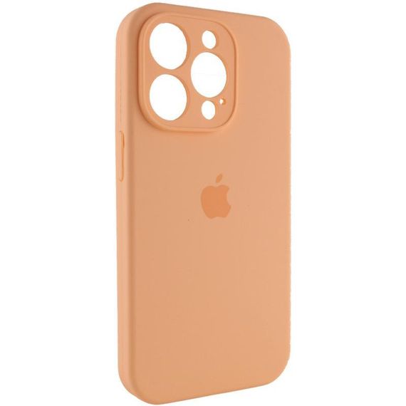 Чохол Silicone Case Full Camera Protective (AA) для Apple iPhone 14 Pro Max (6.7") Помаранчевий / Cantaloupe | Зображення 1
