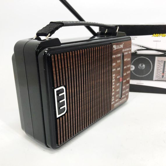 Радіоприймач з хорошим прийомом для дачі GOLON RX-608, Радіоприймач з відмінним прийомом і стереозвуком QH-47