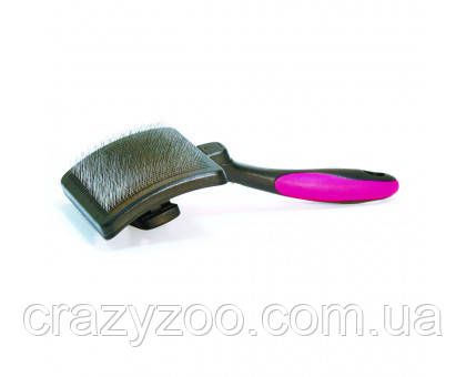 Пуходерка Croci Vanity самоочисна велика для котів і собак 11 х 20 см 8023222064249