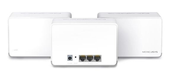 Маршрутизатор MercusysHALO H80X 3PK AX3000 3xGE LAN/WAN MESH (HALO-H80X-3-PACK)