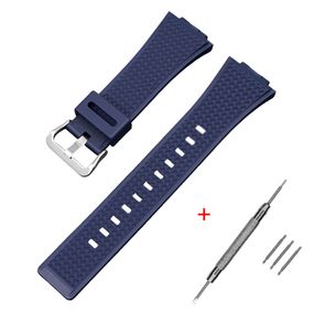Ремінець для Casio G-Shock GA-100/110 Dark Blue DB SI