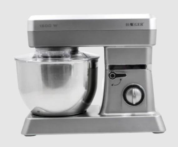 Кухонний комбайн з потужністю 1200 Вт Haeger HG-6669 6,8 л з нержавної сталі (47110-6669_3211) | Зображення 2
