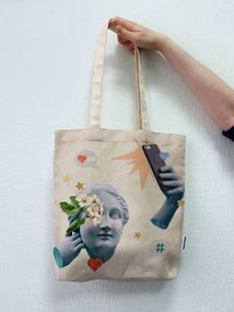 Екосумка з двунитки - Venus Selfie. Сільпо