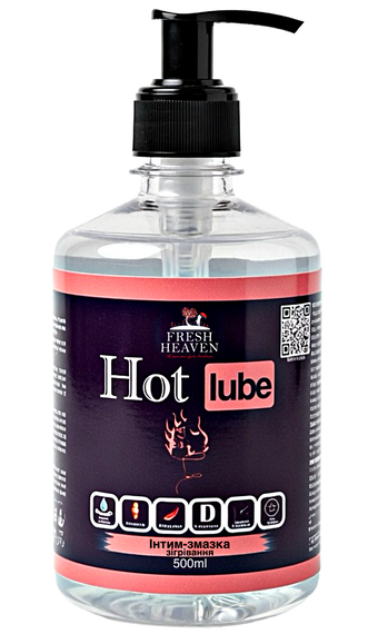 Интим-смазка согревающая Fresh Heaven Hot Lube 500ml (Home версия)