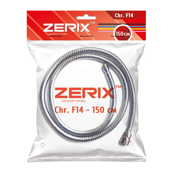 Шланг для кухні Zerix Chr.F14 (150 см) (ZX2622)