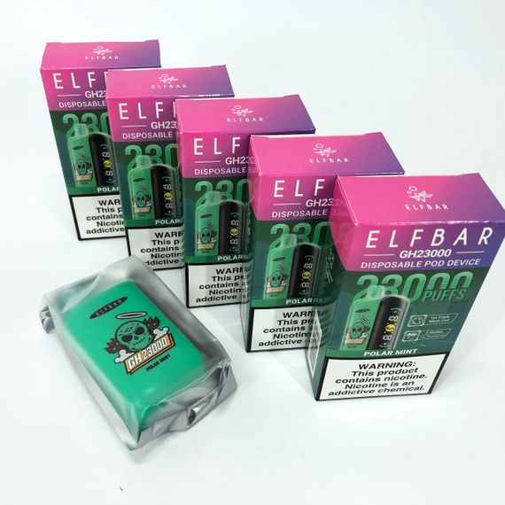 ELF BAR GH 23000 смак Полярна М'ята (Polar Mint) (ws83959-7) | Зображення 1