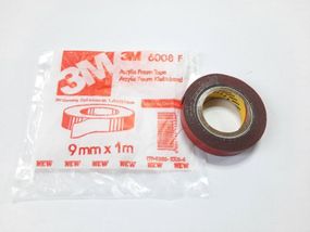 Скотч двосторонній 3M 6008F 9мм*1м*0,8мм - Топ Продаж!
