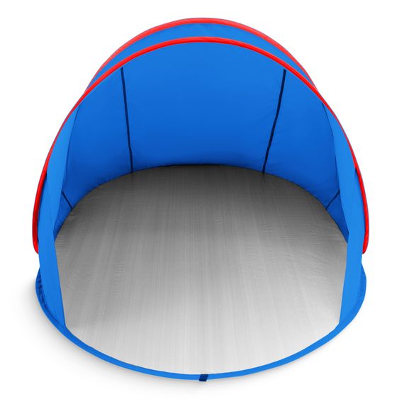 Намет пляжний 4FIZJO Pop-Up 195 x 120 см саморозкладний Blue/Red (P-5905973405164)