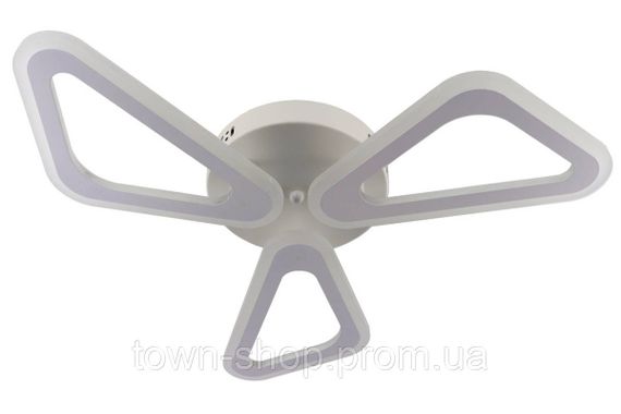 Люстра потолочная LED с пультом A6265/3-wh Белый 8х57х57 см. | Зображення 4