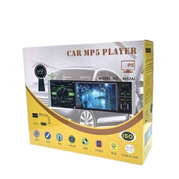 Автомагнитола 1DIN MP5 4052AI  LCD 4.1' cлот SD/MMC черный (4052AI_1020) | Зображення 2