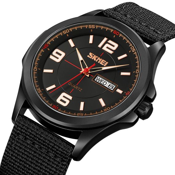 Skmei 9315BKBK Black-Black | Зображення 1