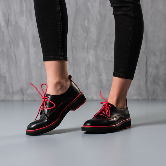 Туфли женские Fashion Linus 3796 37 размер 24 см Черный | Зображення 2