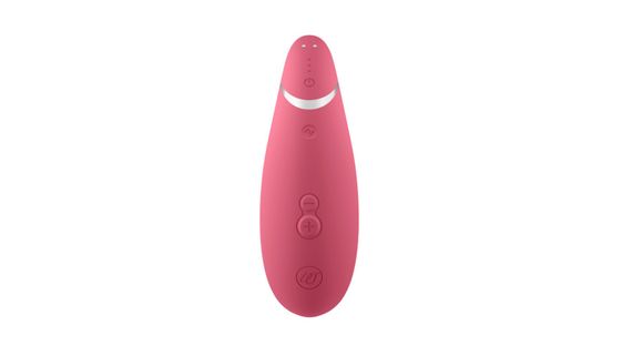 Вакуумний кліторальний стимулятор Womanizer Premium 2 - Raspberry, функції Autopilot та Smart Silenc | Зображення 4