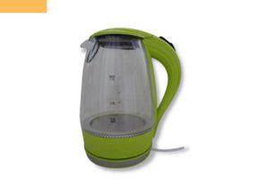 Чайник электрический на подставке стеклянный XPRO PM-810С желтый (40761-Чайник електричний PM-810С)