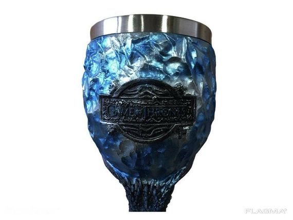 Бокал для Вина Кружка Чашка Череп Игра Престолов Game Of Thrones Кубок Готика Подарок | Зображення 1