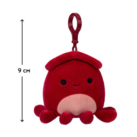 Мягкая игрушка Кальмар Альтман Squishmallows SQCP00146 на клипсе 9 см | Зображення 1