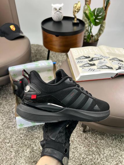 Чоловічі кросівки Ad5das X_PLRPATH All Black весна / літо / осінь A3844 | Зображення 6