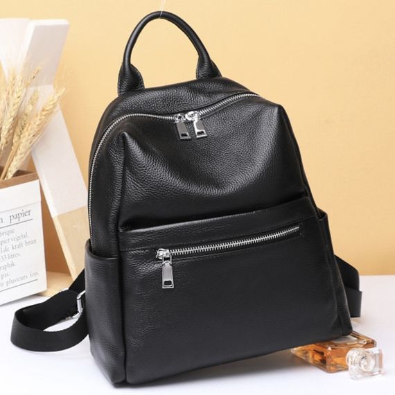 Жіночий шкіряний рюкзак жіноча сумка трансформер 23941 | Зображення 3