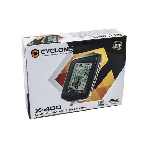 Двухсторонняя автомобильная сигнализация Cyclone X-400 | Зображення 1