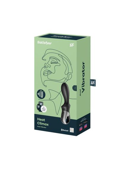 Смарт-вібратор для простати Satisfyer Heat Climax, підігрів до 40° | Зображення 1
