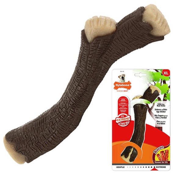 Іграшка для собак Nylabone Extreme Chew Wooden Stick, 20 см