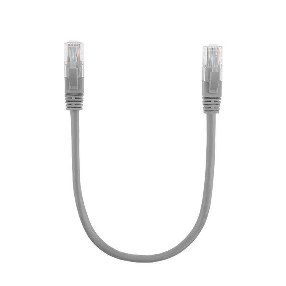 Патч-корд литий RITAR, UTP, RJ45, Cat.5e, 0, 3m, сірий, Cu (мідь)