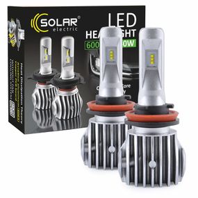 8611 SOLAR LED H11 CANBUS 12/24V 6500K 6000Lm 50W Cree Chip 1860