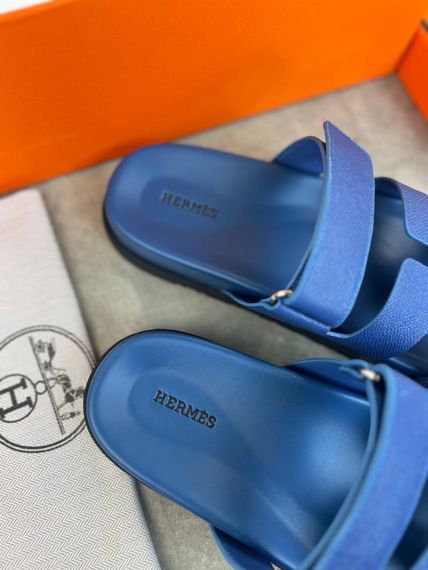 Сланці Hermes Chepre Blue чоловічі сині ob414 | Зображення 7
