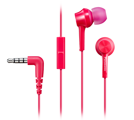 Гарнітура Panasonic RP-TCM115GC-P pink