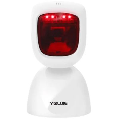 Сканер штрих-кода Honeywell Youjie HF600, 2D, USB, white (YJ HF600-0-2USB)