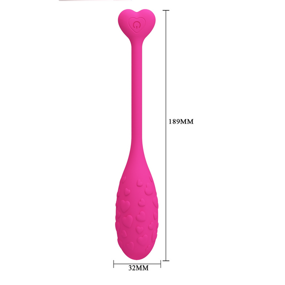 Віброяйце кероване смартфоном Pretty Love - Fisherman Pink Mobile APP, BI-300016HP sexstyle | Зображення 6