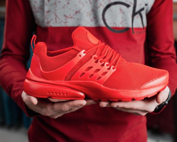 Кроссовки без бренда аир престо красные AA_0430 | Зображення 3