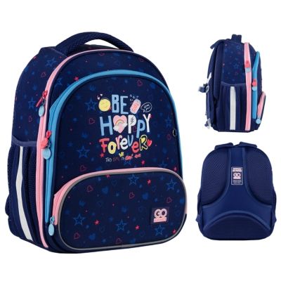 Рюкзак шкільний GoPack Education 597M-3 Be Happy (GO24-597M-3)