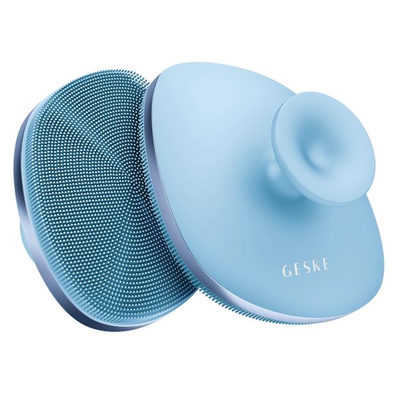 Щітка для тіла GESKE Body Brush metal 4в1 aquamarine | Зображення 5