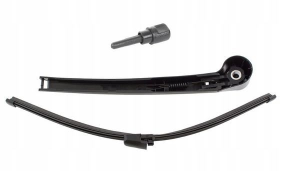 VW Touran (від 2003-) двірник задній склоочисник + форсунка + щітка в зборі, Фольцваген Туран | Зображення 1