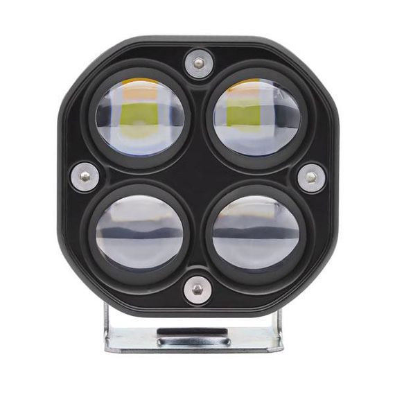 LED фара 40W 3D-лінзи 4х10W Cree діоди 12-24V | Зображення 4