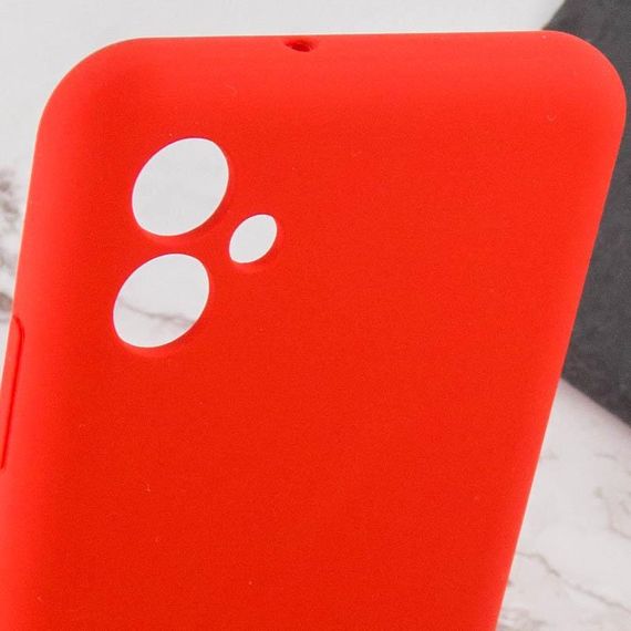 Чехол Silicone Cover Lakshmi Full Camera (AAA) для Samsung Galaxy A07 Красный / Red | Зображення 5