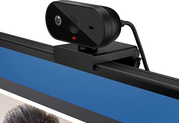 Веб-камера HP 320 FHD USB-A Black (53X26AA) | Зображення 1