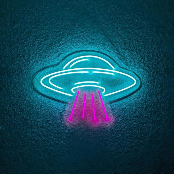 Неоновий світильник НЛО2 500х350 acr-n000127 | Зображення 1